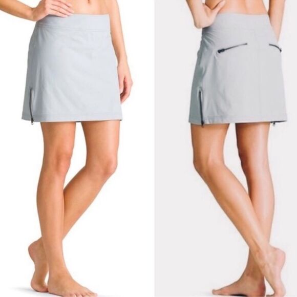 Athleta Jenner Skort In Slate Gray 4 - Picture 1 of 8